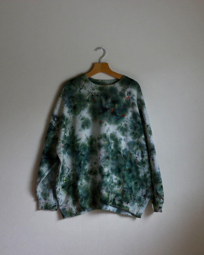 HANDMADE-DYE SWEATSHIRT