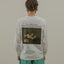 LS TEE | "The world is a Rose; Smell it and pass it to your friends." ［White］