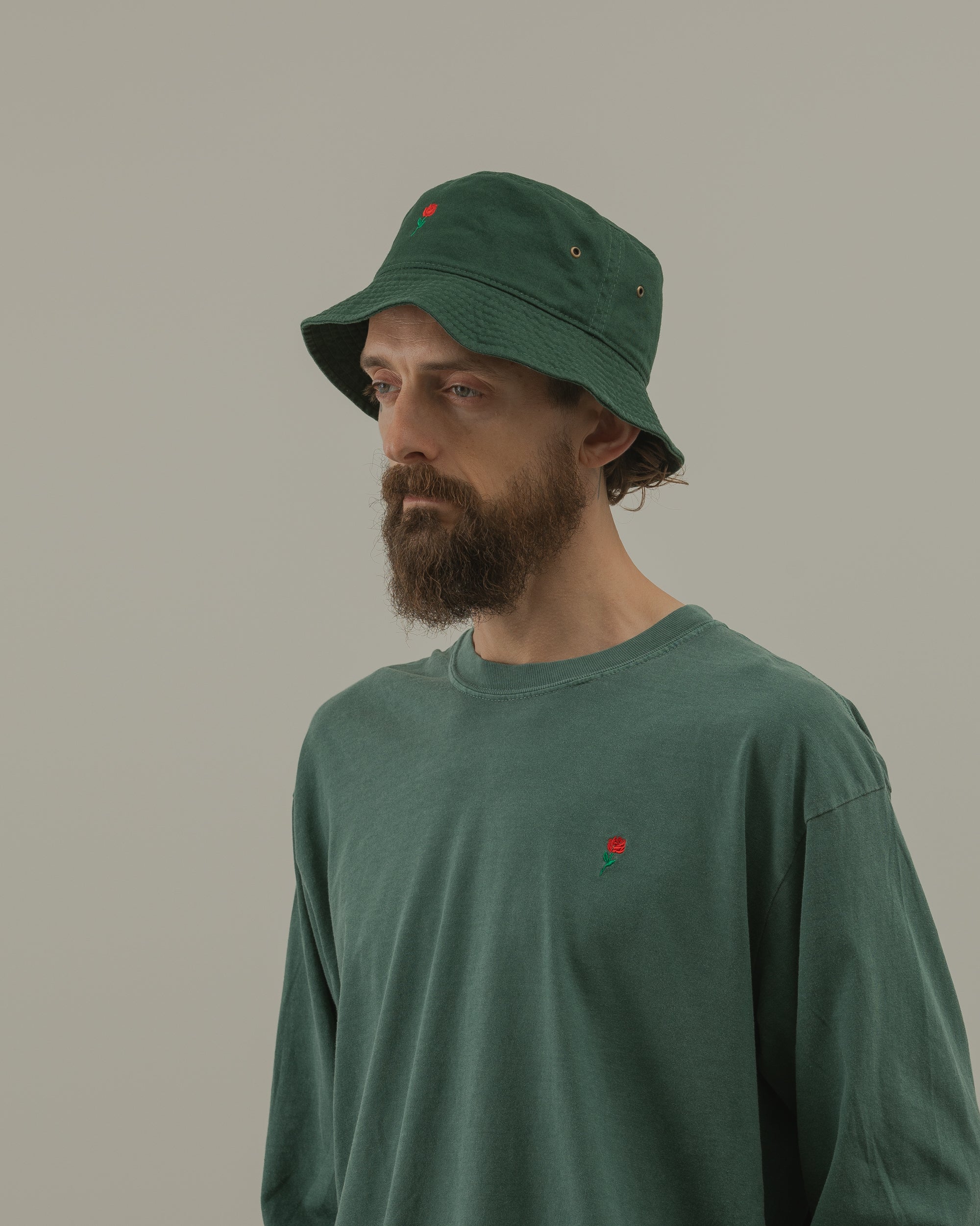BUCKET HAT ［Dark Green］