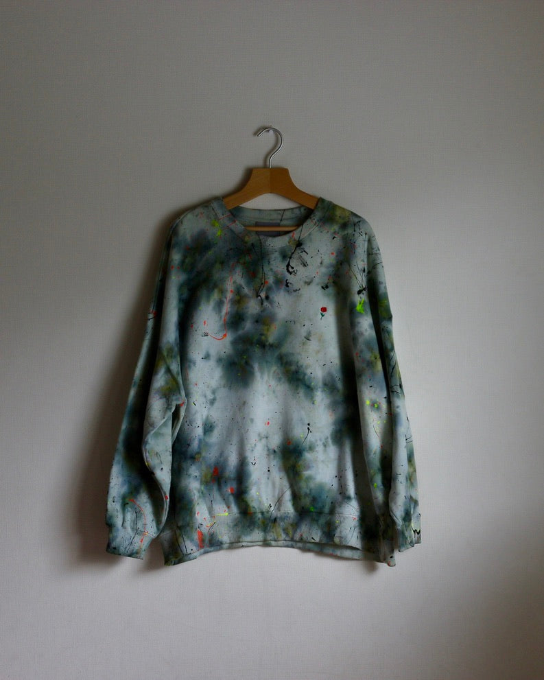 HANDMADE-DYE SWEATSHIRT